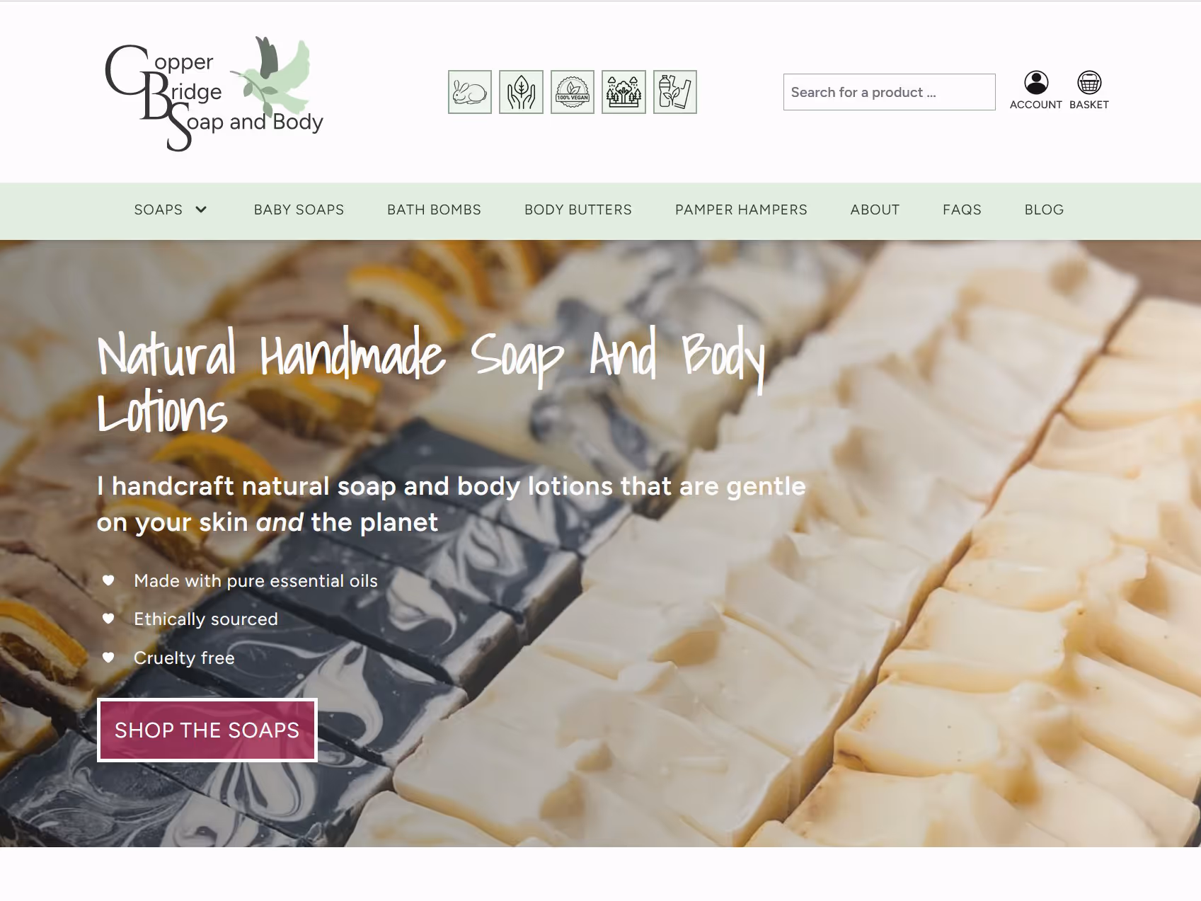 Copper Bridge Soap And Body Online Shop